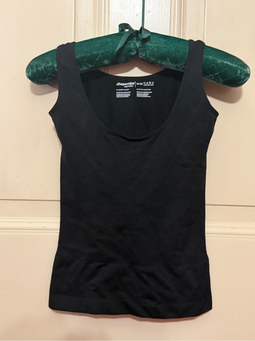 Shapermint Black Scoop-Neck Shaping Tank